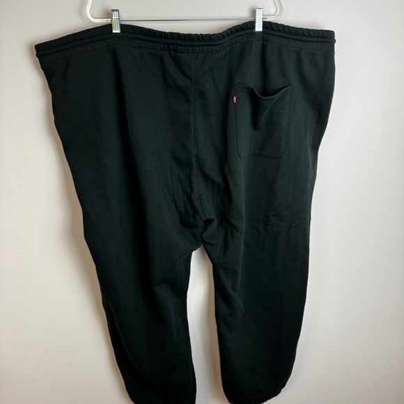 Levi’s Men’s size 5XL Sweatpants black cotton pockets drawstring joggers NEW - Picture 5 of 9